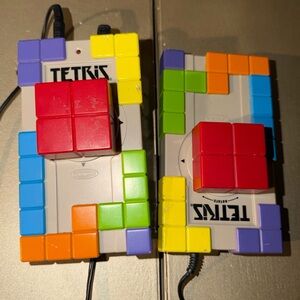 Tetris Video Game Plug & Play 2 Player Arcade Style Used Pre Owned Tested Works.
